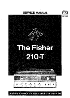 Fisher 210-T - Service Manual